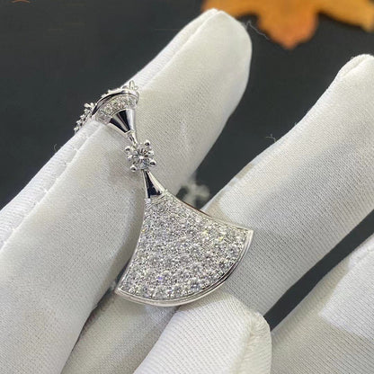 [Lumi Jewels]COLLIER RÊVE ARGENT ENTIÈREMENT SERTI DE DIAMANTS