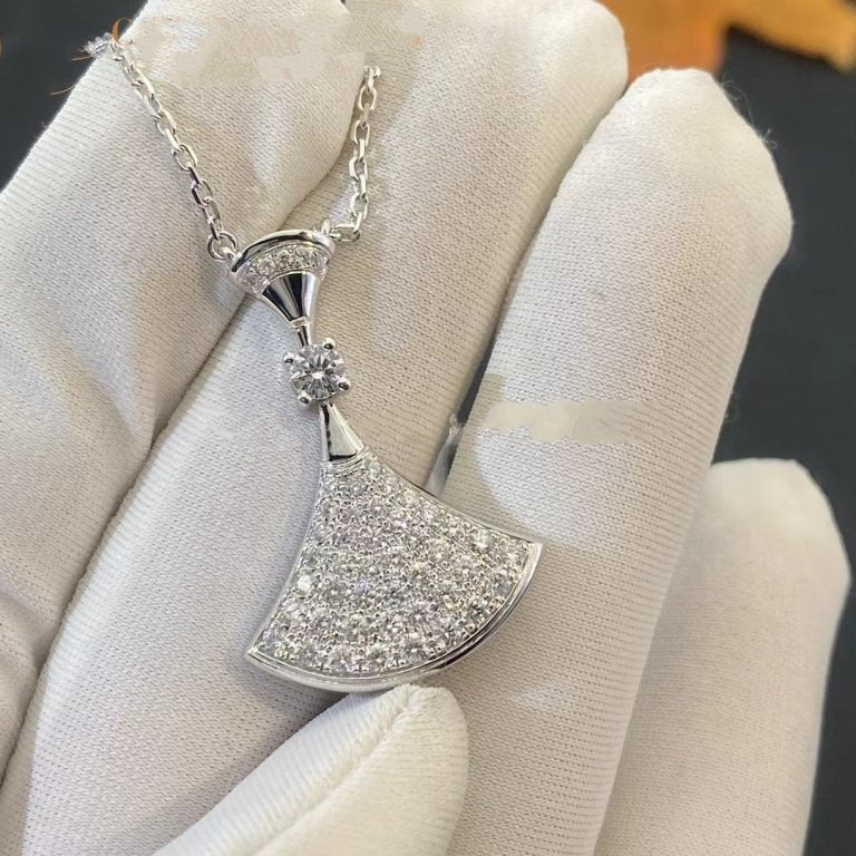 [Lumi Jewels]COLLIER RÊVE ARGENT ENTIÈREMENT SERTI DE DIAMANTS