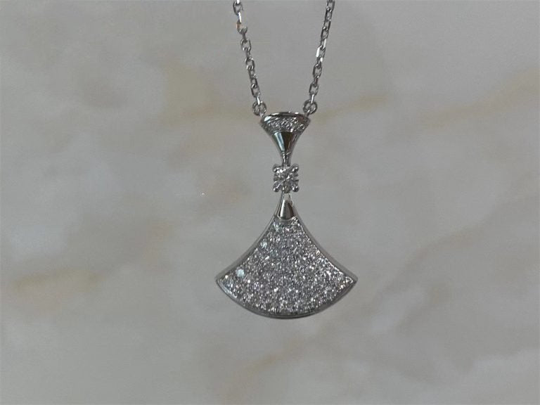[Lumi Jewels]COLLIER RÊVE ARGENT ENTIÈREMENT SERTI DE DIAMANTS