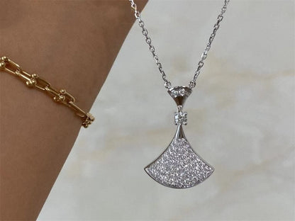 [Lumi Jewels]COLLIER RÊVE ARGENT ENTIÈREMENT SERTI DE DIAMANTS