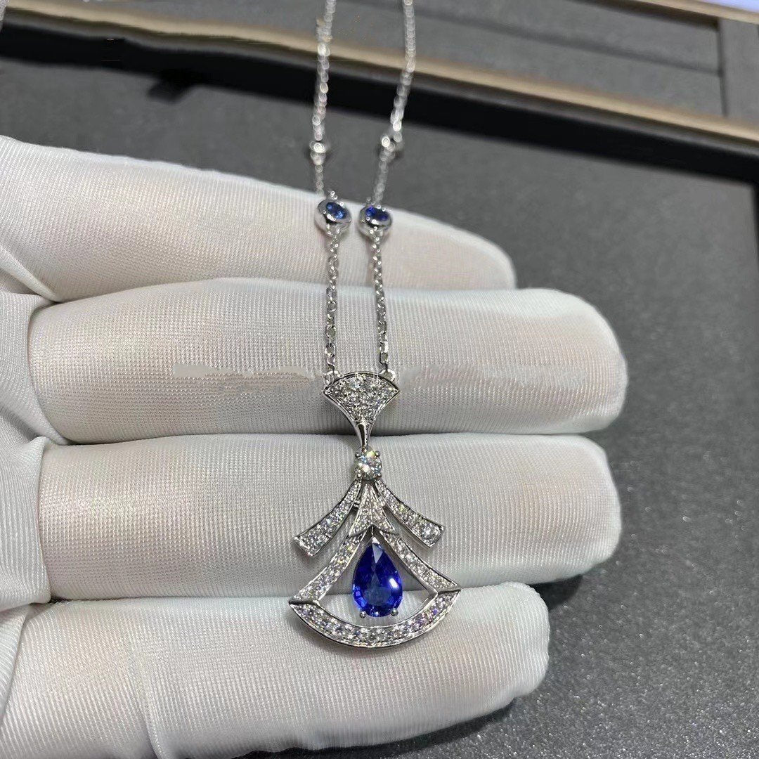 [Lumi Jewels]DREAM NECKLACE AGATE DIAMOND SILVER