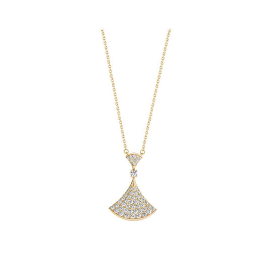 [Lumi Jewels]DREAM NECKLACE GOLD FULL DIAMOND