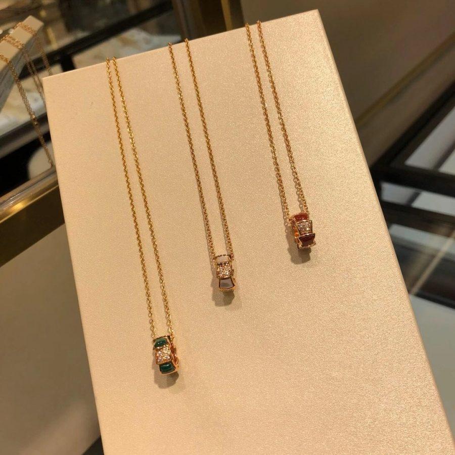 [Lumi Jewels]SERPENTI PEDANT DIAMOND NECKLACE