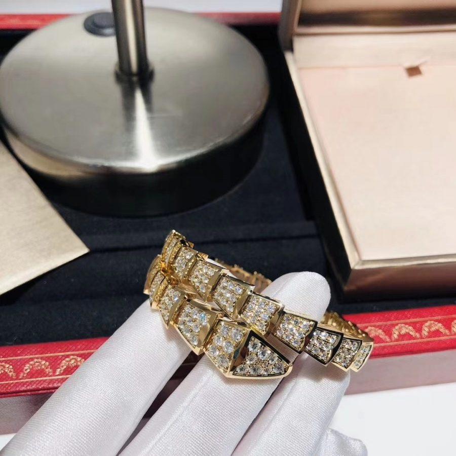 [Lumi Jewels]SERPENTI BRACELET 8MM GOLD DIAMOND