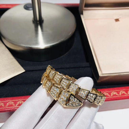[Lumi Jewels]SERPENTI BRACELET 8MM GOLD DIAMOND