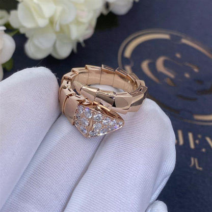 [Lumi Jewels]SERPENTI RING PINK GOLD DIAMOND