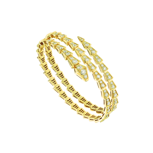 [Lumi Jewels]SERPENTI BRACELET GOLD DIAMOND DOUBLE ROW