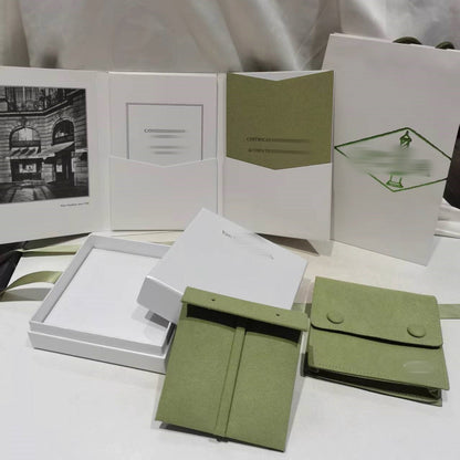 [Lumi Jewels]VA CLOVER BRACELET NECKLACE RING BOX GIFT BAG