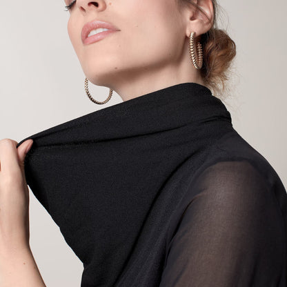 [Lumi Jewelery]CLASH HOOP LARGE EARRINGS