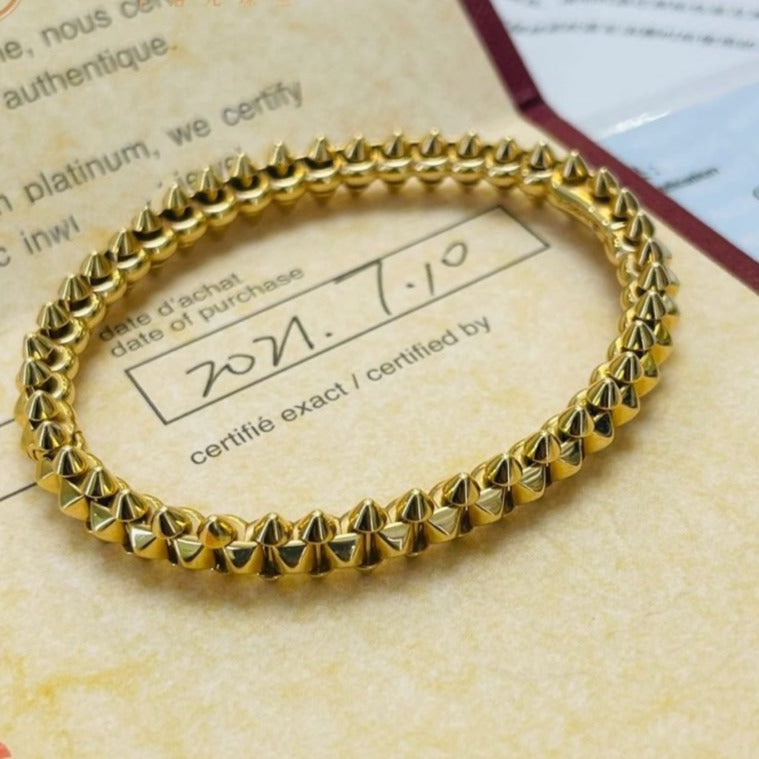 [Lumi Jewels]CLASH GOLD BRACELET