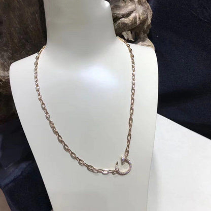 [Lumi] JUSTE NECKLACE FULL DIAMONDS