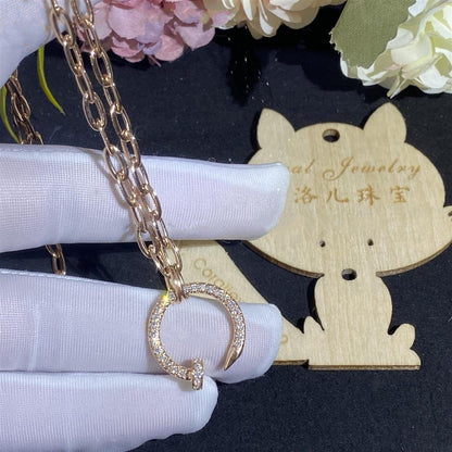 [Lumi] JUSTE NECKLACE FULL DIAMONDS