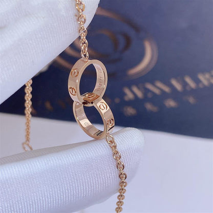 [Lumi] LOVE BRACELET DOUBLE RING
