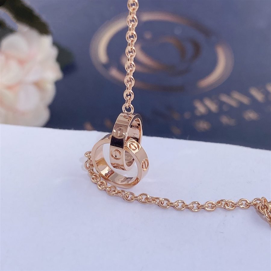 [Lumi] LOVE BRACELET DOUBLE RING