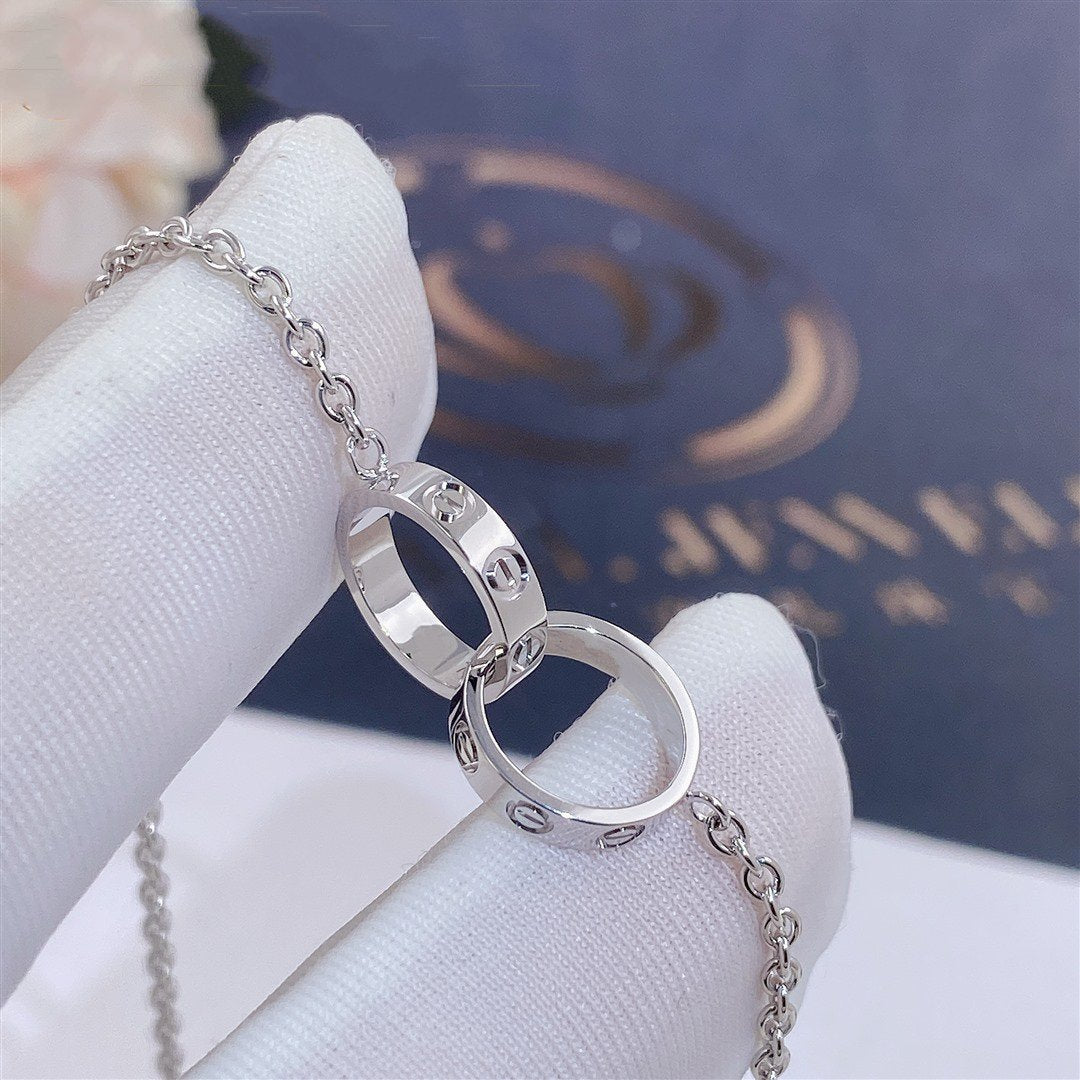 [Lumi] LOVE BRACELET DOUBLE RING