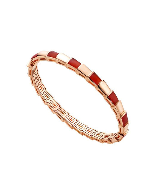 [Lumi Jewels]SERPENTI BRACELET PINK GOLD RUBELLITE