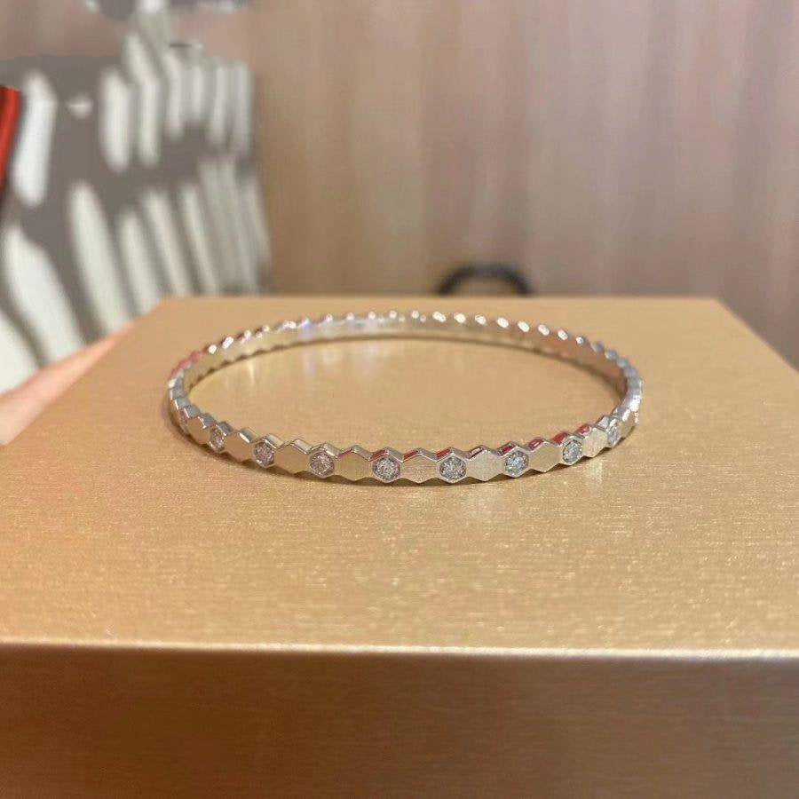 [Lumi Jewels]BEE LOVE SILVER DIAMOND BRACELET