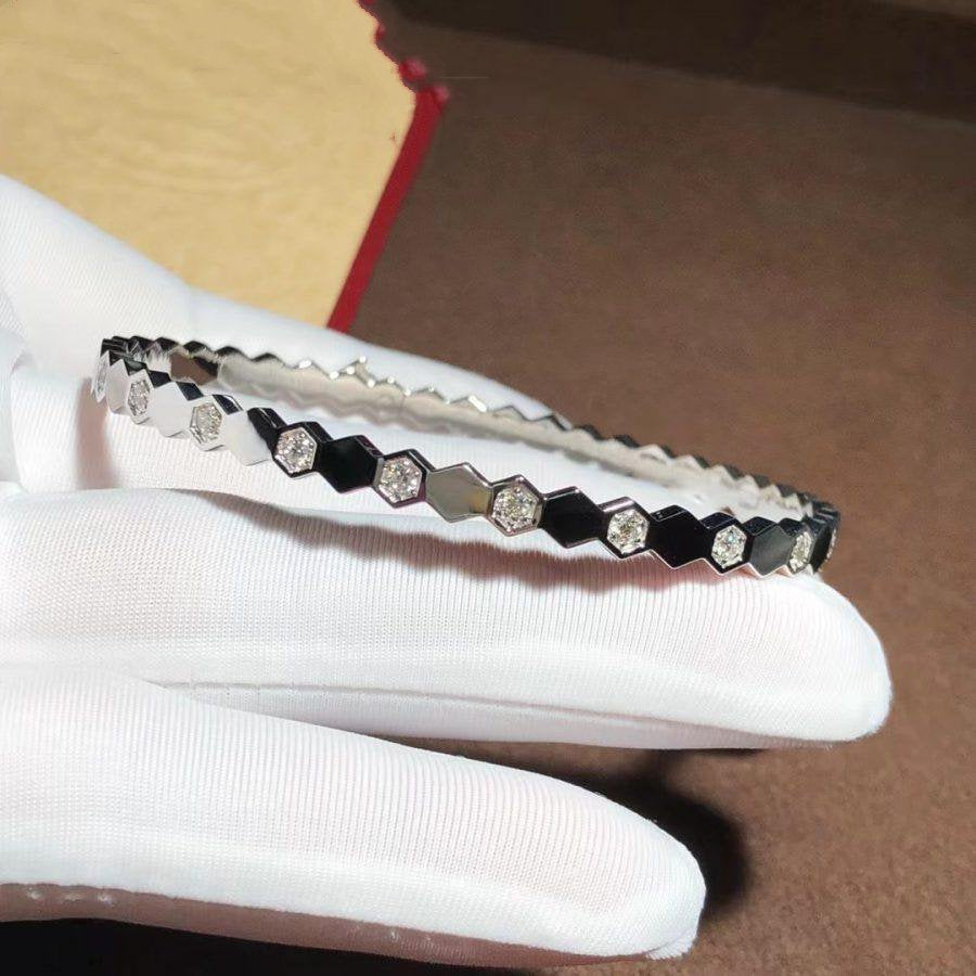 [Lumi Jewels]BEE LOVE SILVER DIAMOND BRACELET