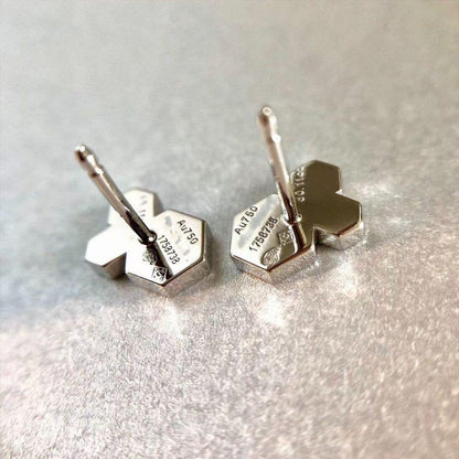 [Lumi Jewels]BEE LOVE SILVER DIAMOND EARRINGS