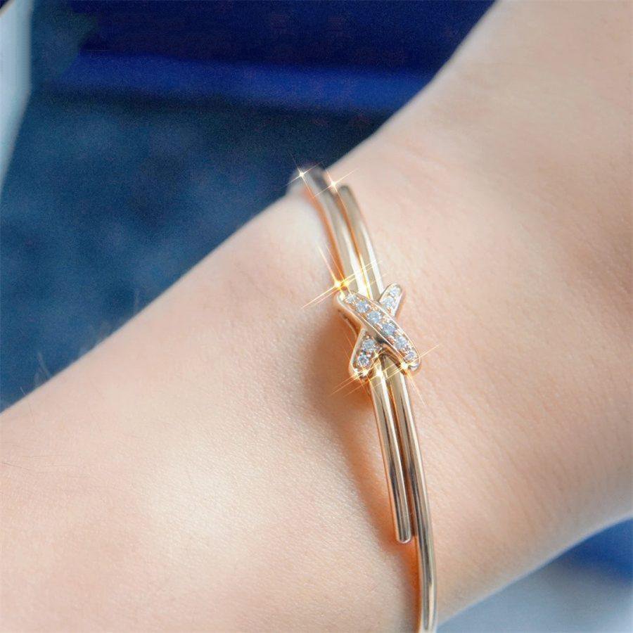 [Lumi Jewels]JEUX DE BRACELET PINK GOLD DIAMONDS