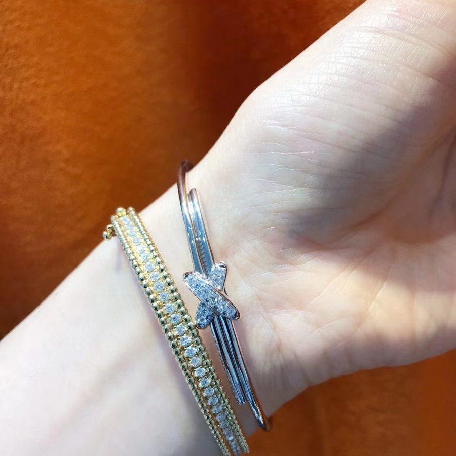 [Lumi Jewels]JEUX DE BRACELET SILVER DIAMONDS