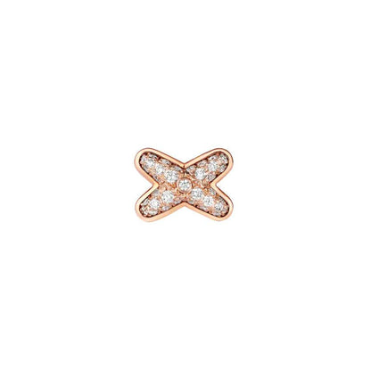 [Lumi Jewels]JEUX DE PINK GOLD DIAMOND EARRINGS
