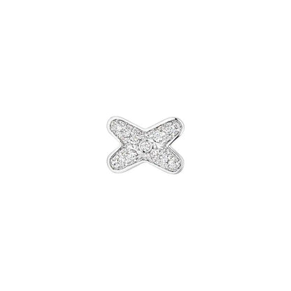 [Lumi Jewels]JEUX DE SILVER DIAMOND EARRINGS