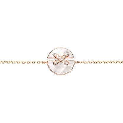 [Lumi Jewels]JEUX DE BRACELET MOP PINK GOLD DIAMONDS