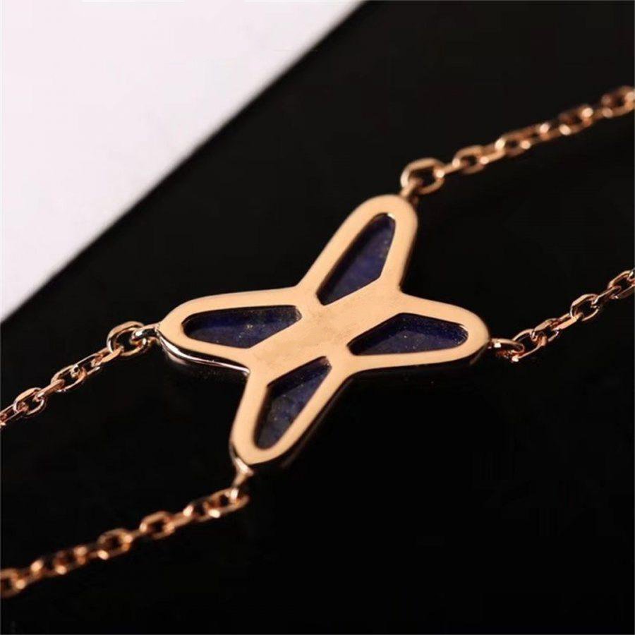 [Lumi Jewels]Hollow Design Four-Leaf Clover Flower Shape Bracelet