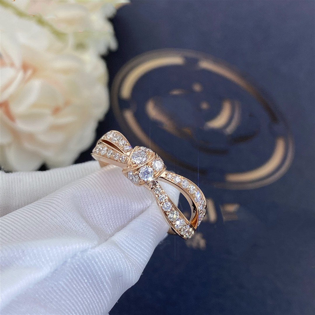 [Lumi Jewels]LIENS PINK GOLD DIAMOND RING