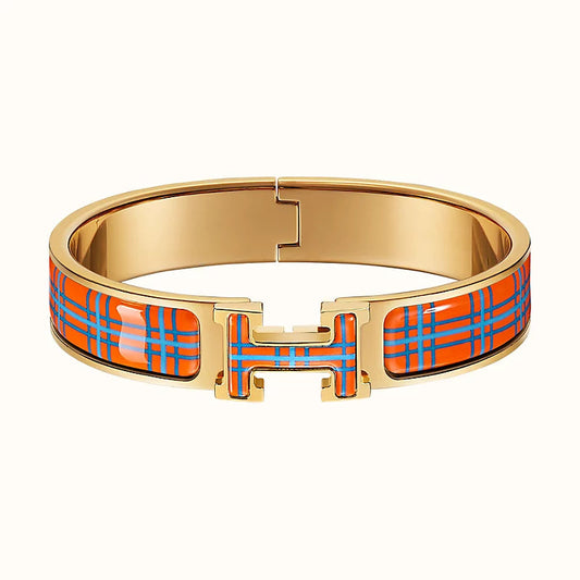 [Lumi Jewels]H TARTAN BRACELET 12MM