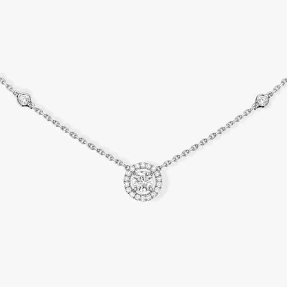 [Lumi Jewels]Diamond Necklace 0,20ct Brilliant Shape Joy