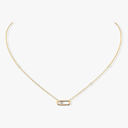 [Lumi]MOVE UNO DIAMOND NECKLACE