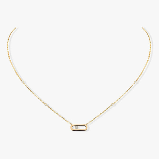 [Lumi]MOVE UNO DIAMOND NECKLACE