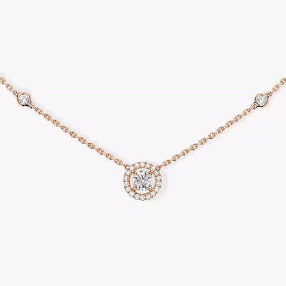 [Lumi Jewels]Diamond Necklace 0,20ct Brilliant Shape Joy