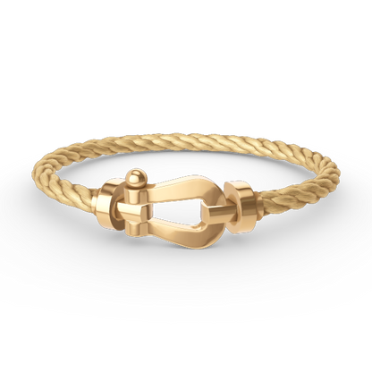 [Lumi Jewels]FORCE LARGE HORSESHOE NO DIAMOND BRACELET GOLD