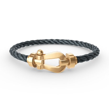 [Lumi Jewels]FORCE LARGE HORSESHOE NO DIAMOND BRACELET GOLD