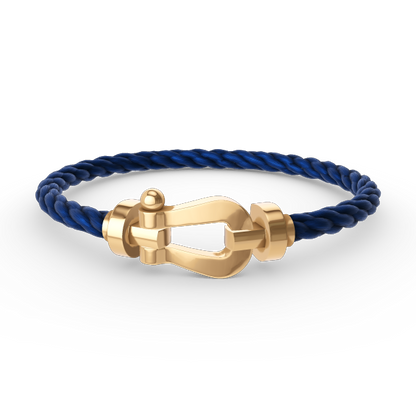 [Lumi Jewels]FORCE LARGE HORSESHOE NO DIAMOND BRACELET GOLD