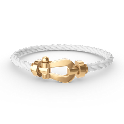 [Lumi Jewels]FORCE LARGE HORSESHOE NO DIAMOND BRACELET GOLD