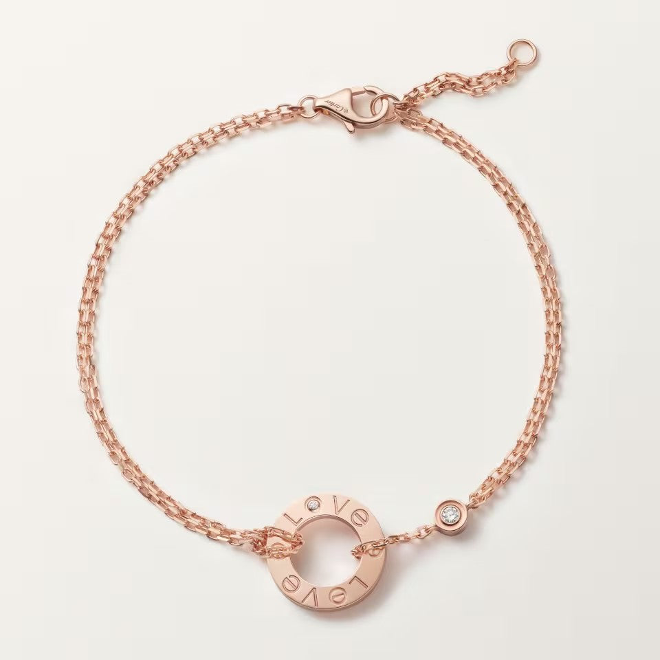 [Lumi Jewelery]LOVE BRACELET 2 DIAMOND