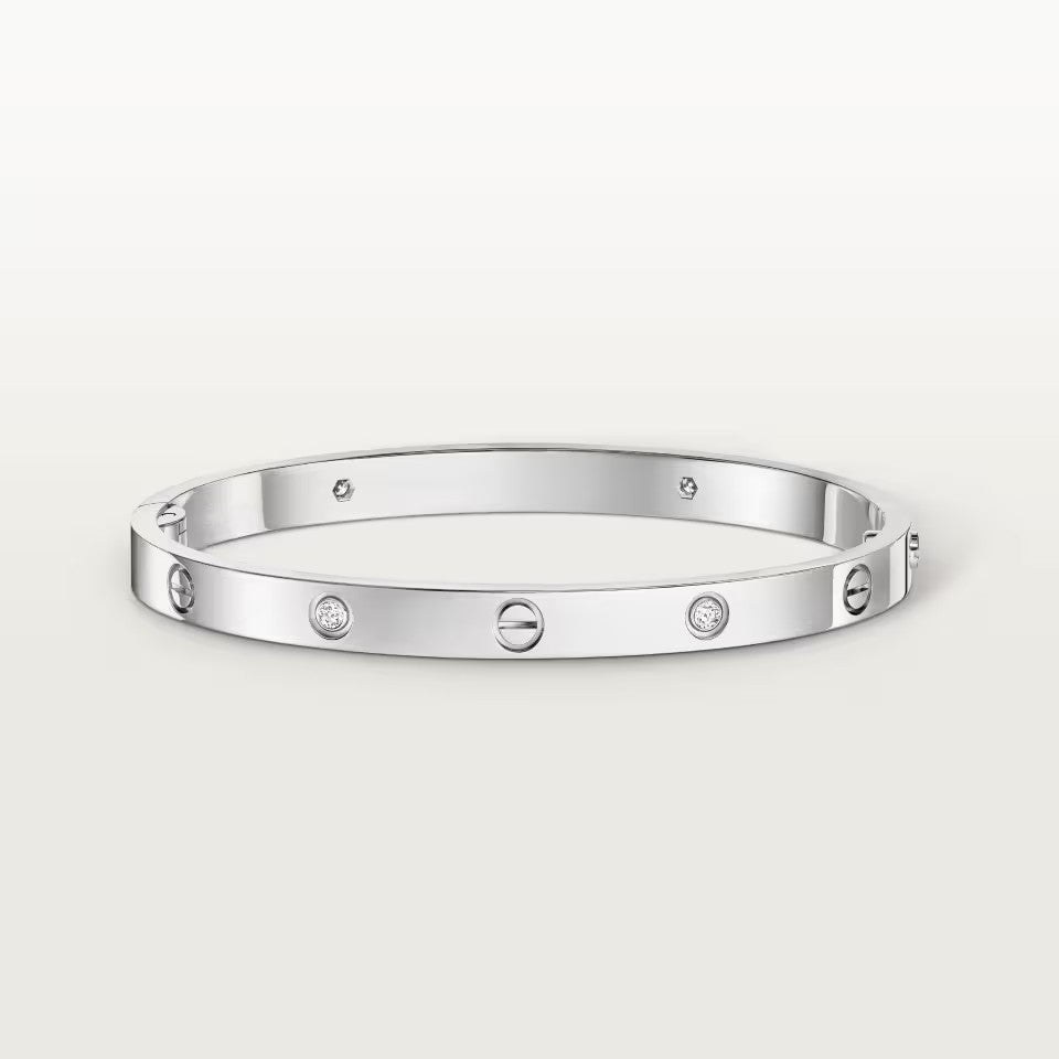 [Lumi Jewelery]LOVE BRACELET 4.8MM 4 DIAMONDS