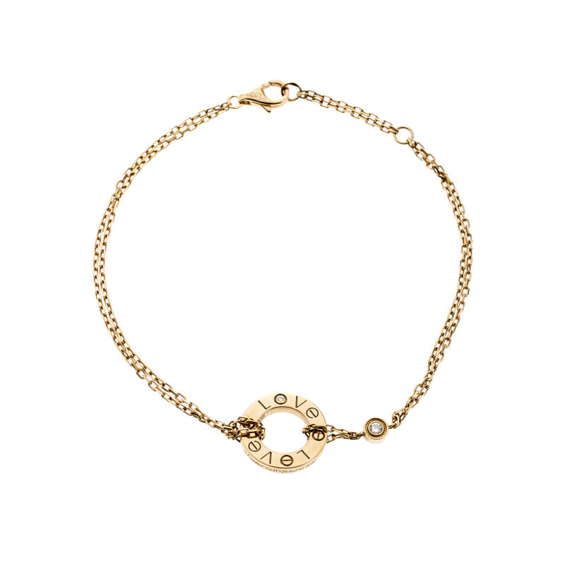 [Lumi Jewels]LOVE BRACELET 2 DIAMOND