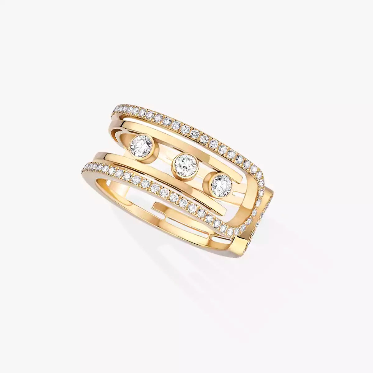[Lumi]Move 10th Diamond Ring in Gold
