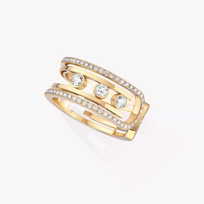 [Lumi]Move 10th Diamond Ring in Gold