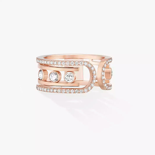 [Lumi]Move 10th Diamond Ring in Gold