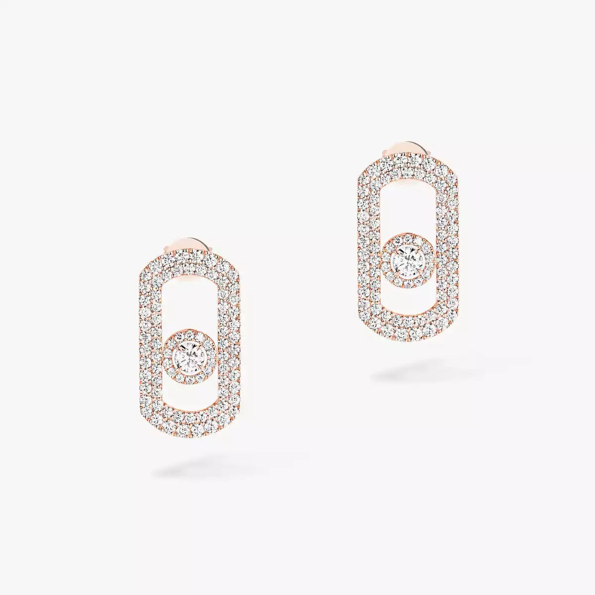 [Lumi]So Move Pave_-Set Diamond Earrings in Silver