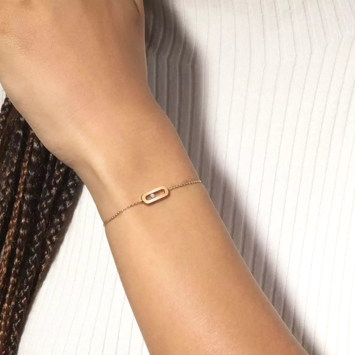 [Lumi]Move Uno Diamond Bracelet