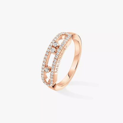 [Lumi] Baby Move Gold Diamond Pave_ Ring