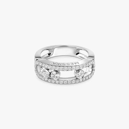 [Lumi Jewels] Move Gold Diamond Pave_ Ring