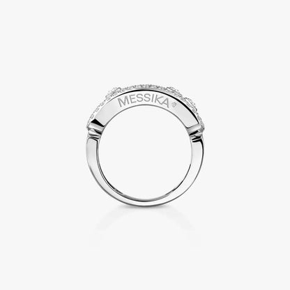 [Lumi] Move Gold Diamond Pave_ Ring